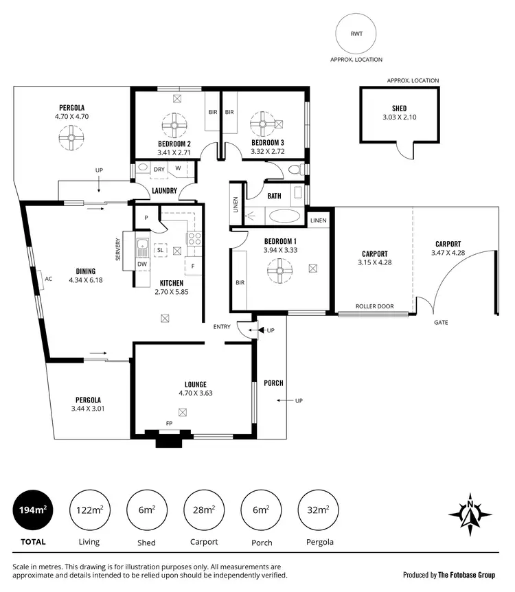 Floorplan of Homely house listing, 1 Lydia Avenue, Surrey Downs SA 5126