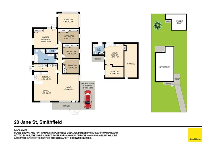 Floorplan of Homely house listing, 20 Jane Street, Smithfield NSW 2164