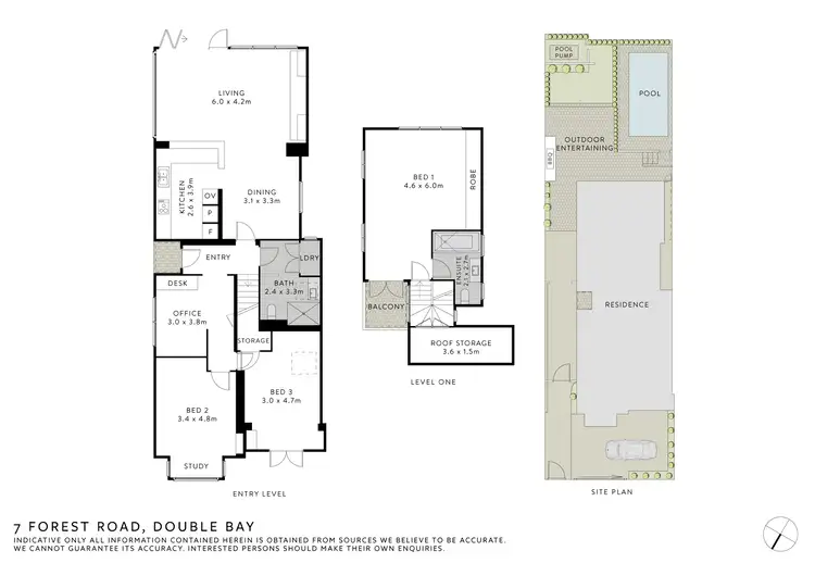 Floorplan of Homely house listing, 7 Forest Road, Double Bay NSW 2028