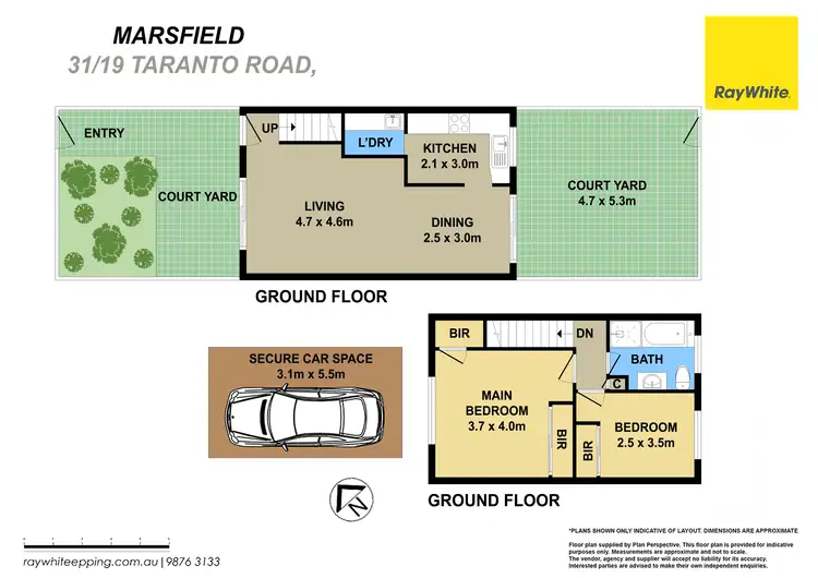 Floorplan of Homely townhouse listing, 31/19 Taranto Road, Marsfield NSW 2122