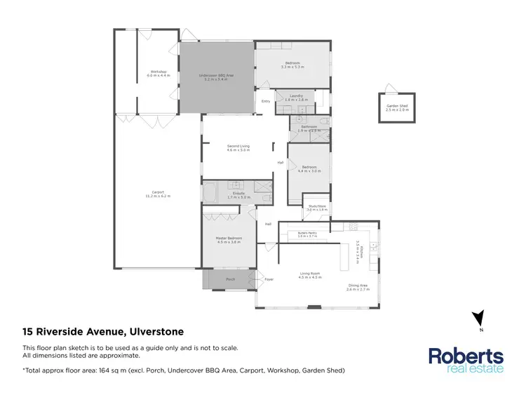 Floorplan of Homely house listing, 15 Riverside Avenue, Ulverstone TAS 7315