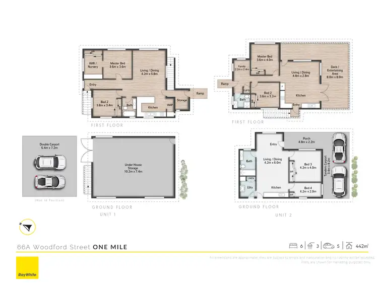 Floorplan of Homely house listing, 66A Woodford Street, One Mile QLD 4305