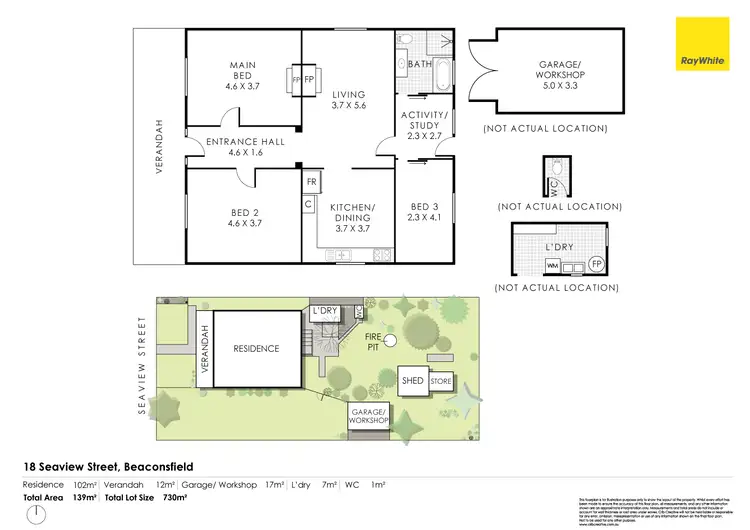 Floorplan of Homely house listing, 18 Sea View Street, Beaconsfield WA 6162