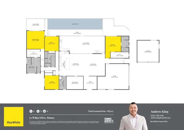 Floorplan of Homely house listing, 72 Wilga Drive, Bunya QLD 4055