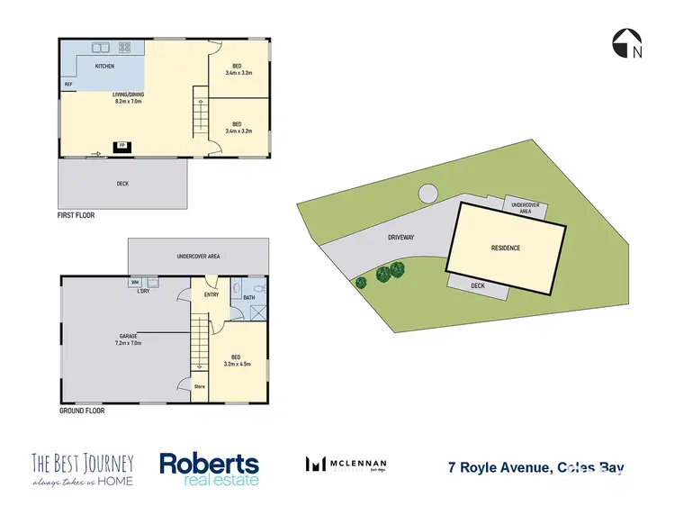Floorplan of Homely house listing, 7 Royle Avenue, Coles Bay TAS 7215