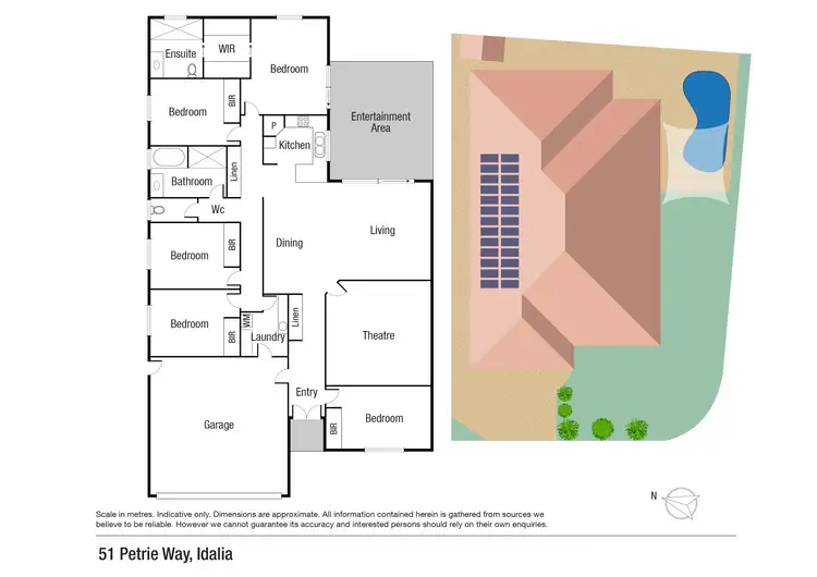 Floorplan of Homely house listing, 51 Petrie Way, Idalia QLD 4811