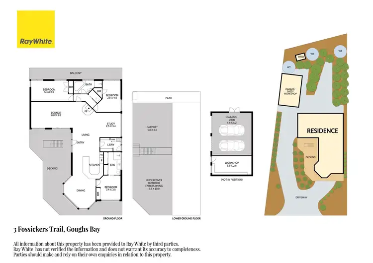 Floorplan of Homely house listing, 3 Fossickers Trail, Goughs Bay VIC 3723