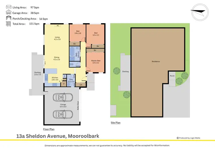 Floorplan of Homely townhouse listing, 13A Sheldon Avenue, Mooroolbark VIC 3138