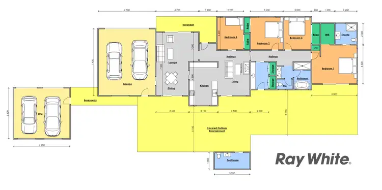 Floorplan of Homely rural property listing, 24 Potoroo Drive, Taree NSW 2430