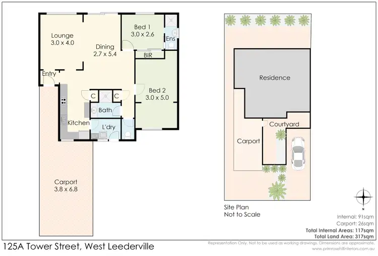 Floorplan of Homely house listing, 125A Tower Street, West Leederville WA 6007