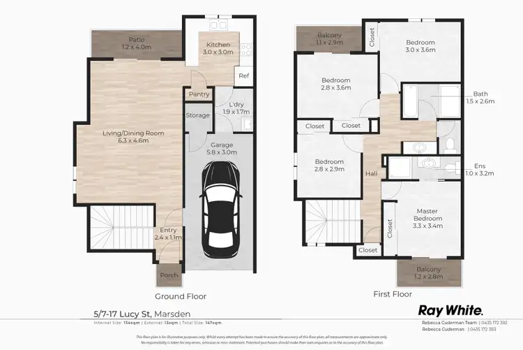 Floorplan of Homely house listing, 5/7-17 Lucy Street, Marsden QLD 4132