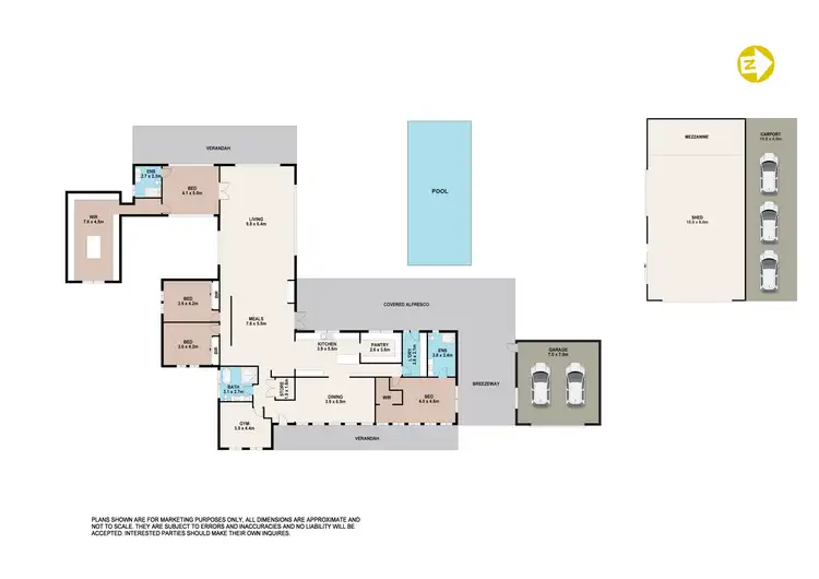 Floorplan of Homely rural property listing, 29-33 Isaac Smith Road, Castlereagh NSW 2749