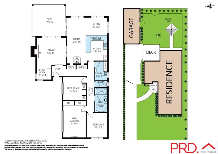 Floorplan of Homely house listing, 9 Towong Street, Alfredton VIC 3350