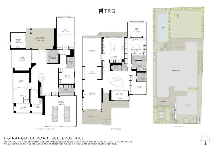 Floorplan of Homely house listing, 3 Ginahgulla Road, Bellevue Hill NSW 2023
