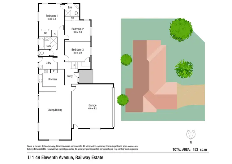 Floorplan of Homely house listing, 1/49 Eleventh Avenue, Railway Estate QLD 4810
