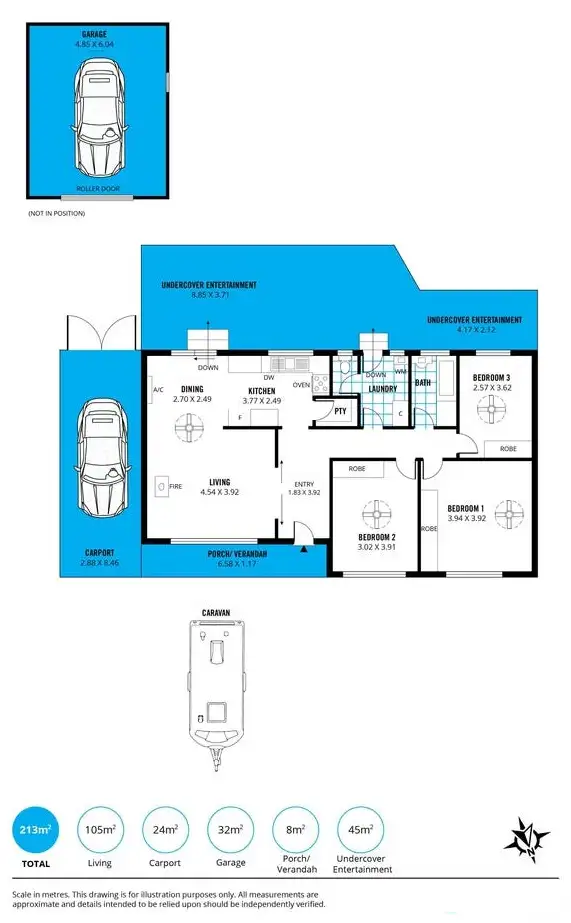 Floorplan of Homely house listing, 28 Crittenden Road, Morphett Vale SA 5162