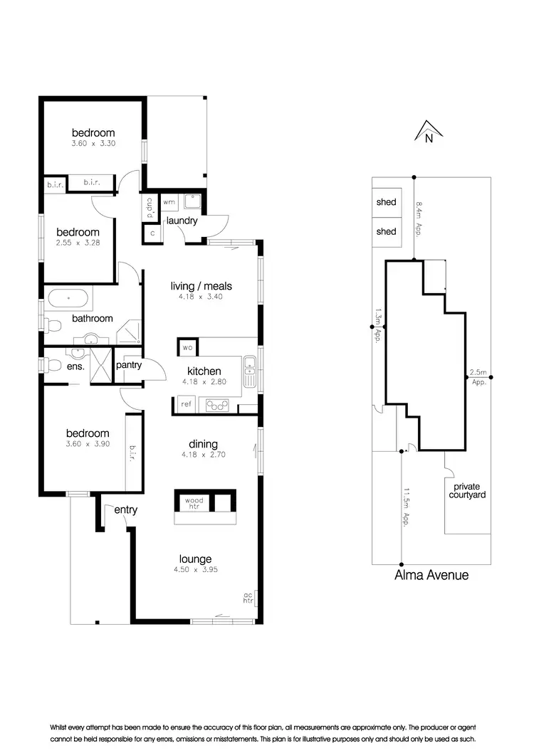 Floorplan of Homely house listing, 32 Alma Avenue, Altona Meadows VIC 3028