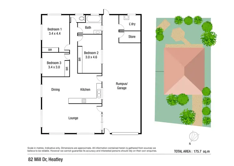 Floorplan of Homely house listing, 82 Mill Drive, Heatley QLD 4814