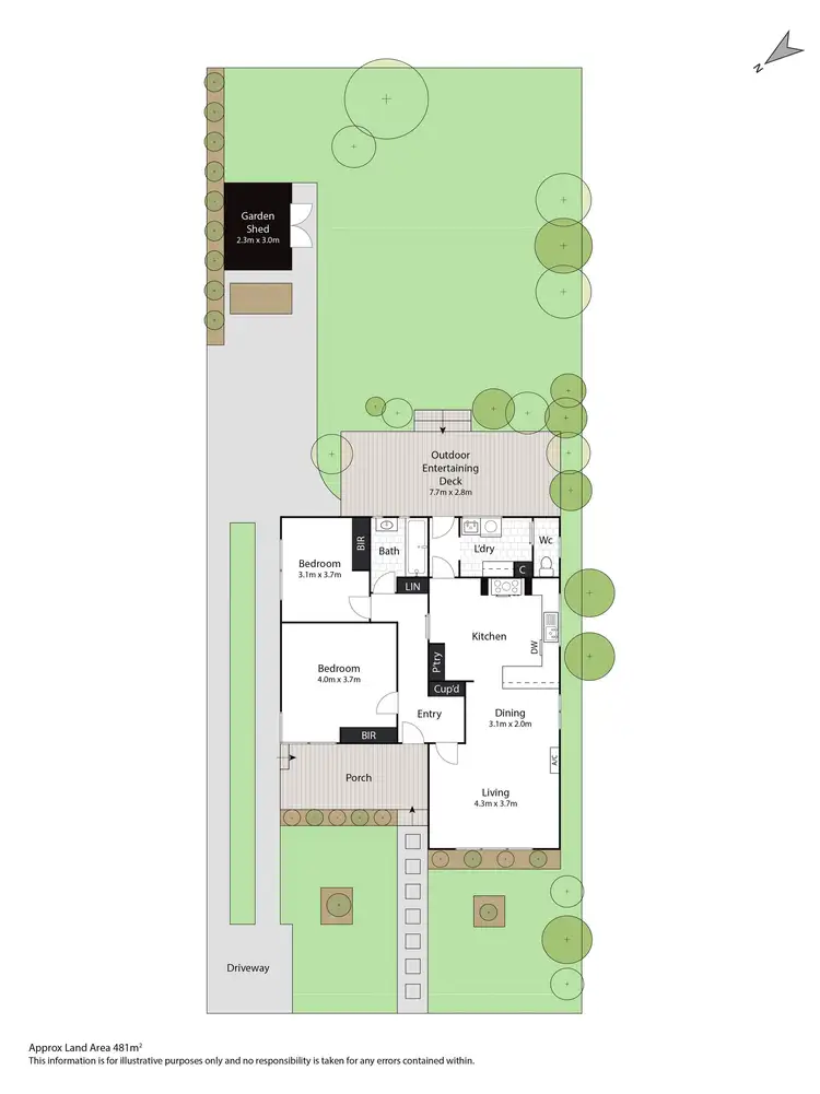 Floorplan of Homely house listing, 13 Campbell Street, East Geelong VIC 3219