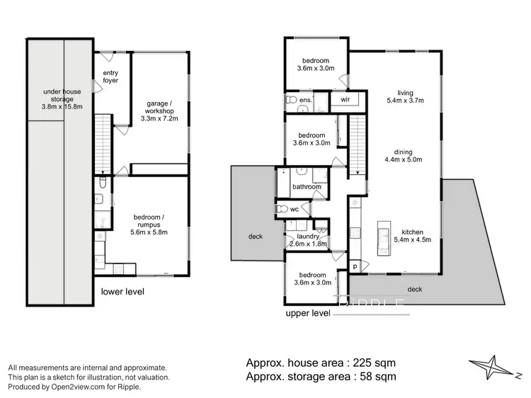 Floorplan of Homely house listing, 2 Gentile Court, Rosetta TAS 7010