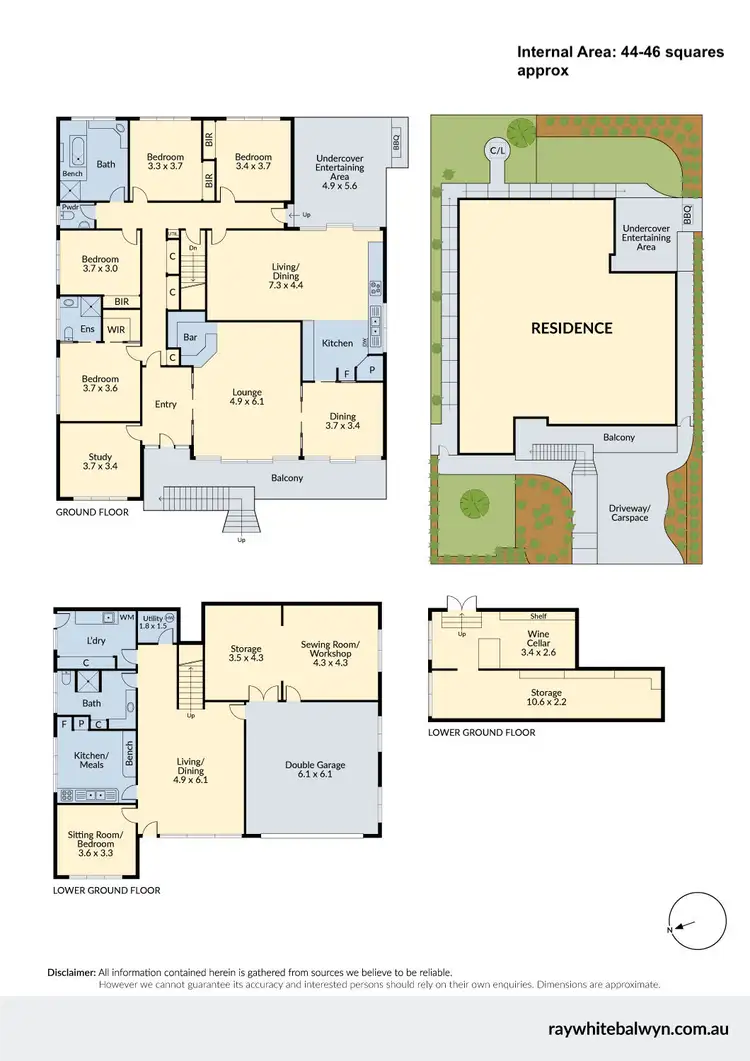 Floorplan of Homely house listing, 17 Brendan Avenue, Doncaster VIC 3108