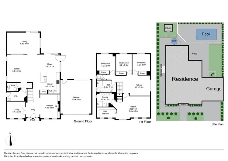 Floorplan of Homely house listing, 11 Derby Place, Mulgrave VIC 3170