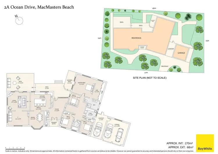 Floorplan of Homely house listing, 2A Ocean Drive, Macmasters Beach NSW 2251
