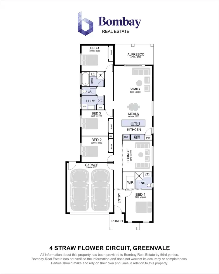 Floorplan of Homely house listing, 4 Straw Flower Circuit, Greenvale VIC 3059