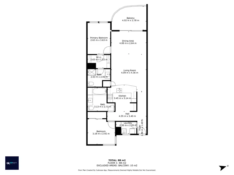 Floorplan of Homely unit listing, 17/5 Whalley Street, Bargara QLD 4670