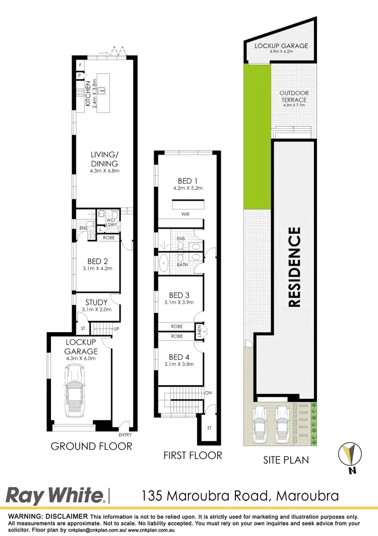 Floorplan of Homely house listing, 135 Maroubra Road, Maroubra NSW 2035