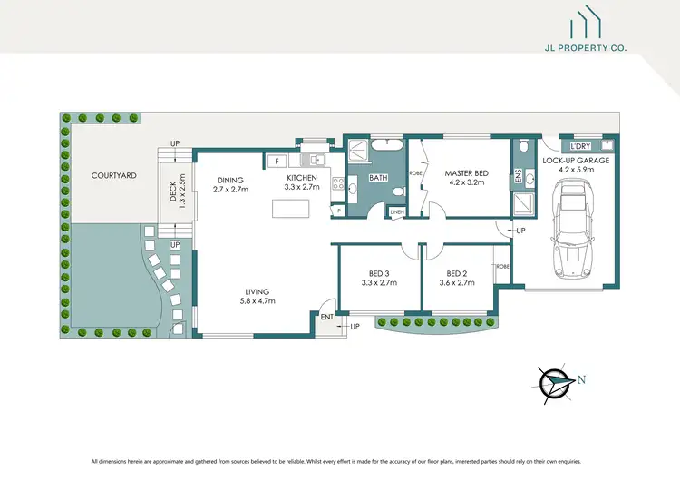 Floorplan of Homely villa listing, 1/73 Brisbane Avenue, Umina Beach NSW 2257
