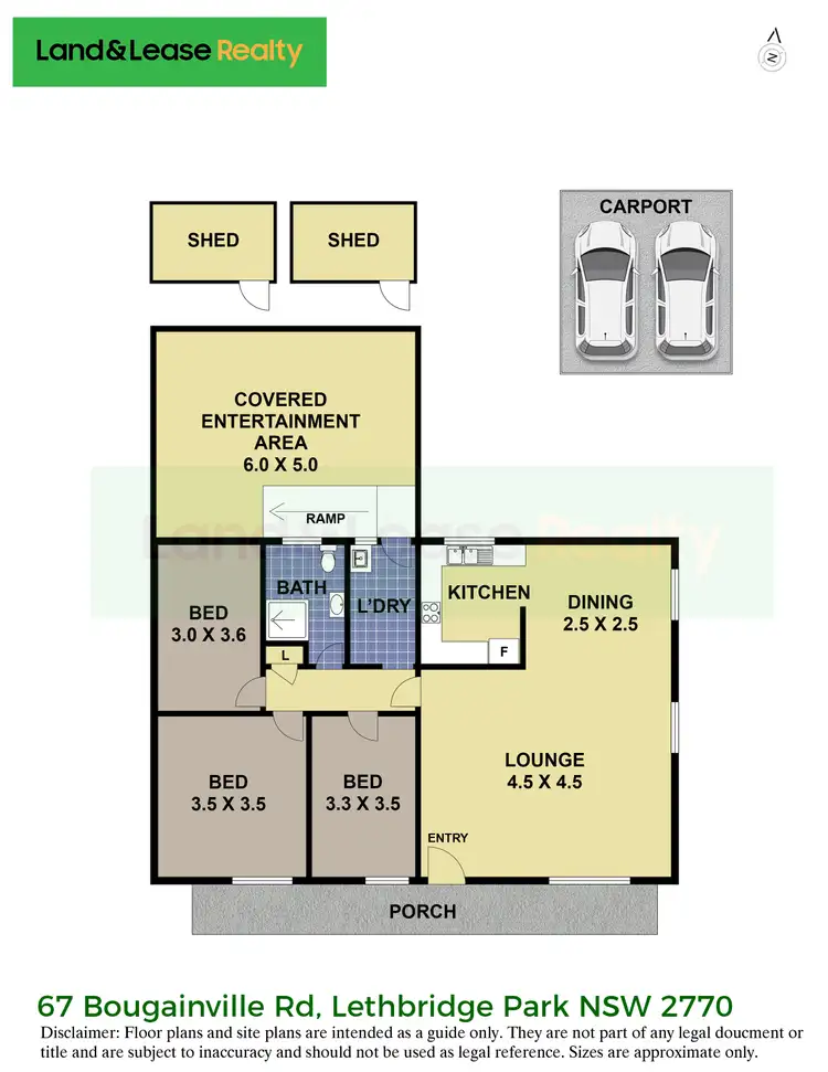 Floorplan of Homely house listing, 67 Bougainville Road, Lethbridge Park NSW 2770