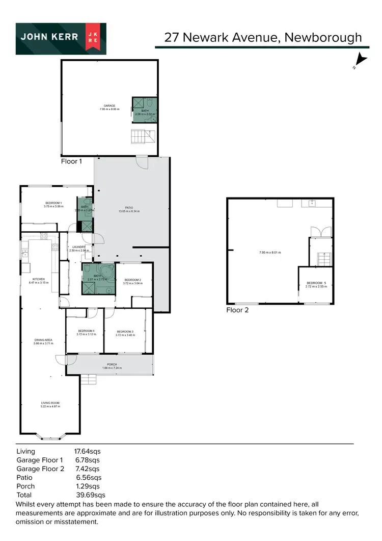 Floorplan of Homely house listing, 27 Newark Avenue, Newborough VIC 3825