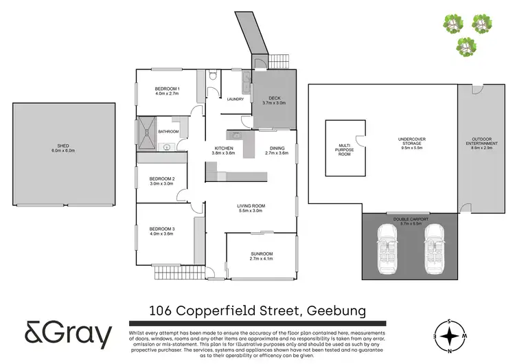 Floorplan of Homely house listing, 106 Copperfield Street, Geebung QLD 4034