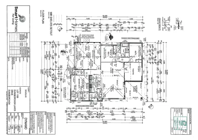 Floorplan of Homely house listing, 204 Dunsborough Lakes Drive, Dunsborough WA 6281
