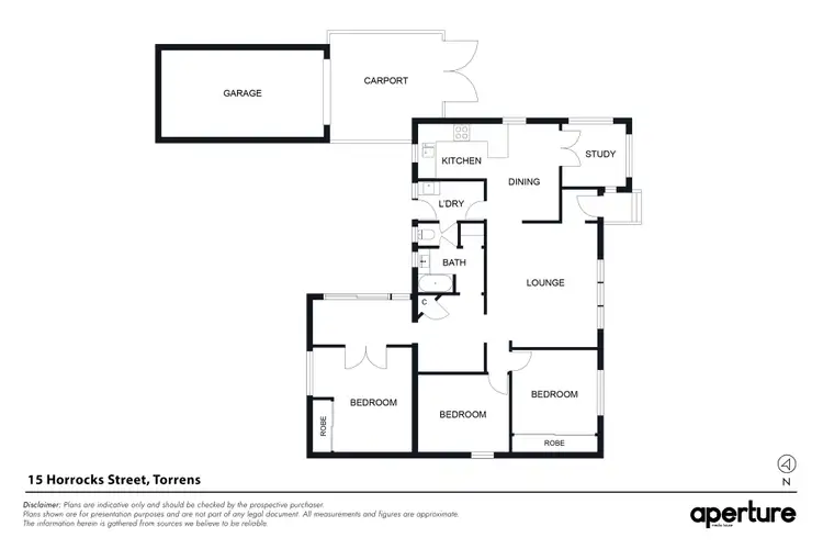 Floorplan of Homely house listing, 15 Horrocks Street, Torrens ACT 2607