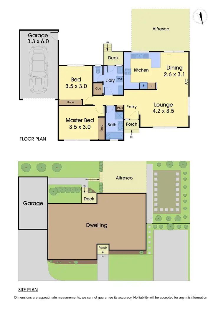 Floorplan of Homely unit listing, 1/115 Wungan Street, Macleod VIC 3085