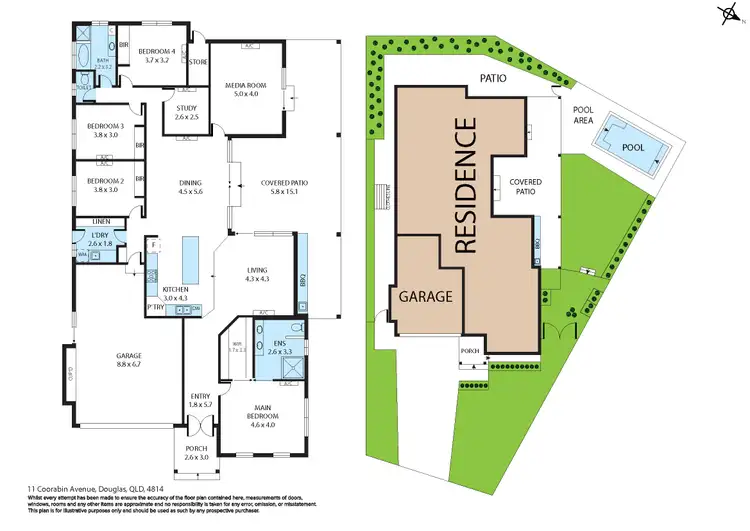 Floorplan of Homely house listing, 11 Coorabin Avenue, Douglas QLD 4814