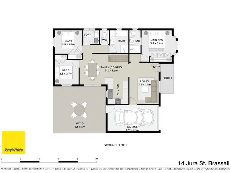 Floorplan of Homely house listing, 14 Jura Street, Brassall QLD 4305