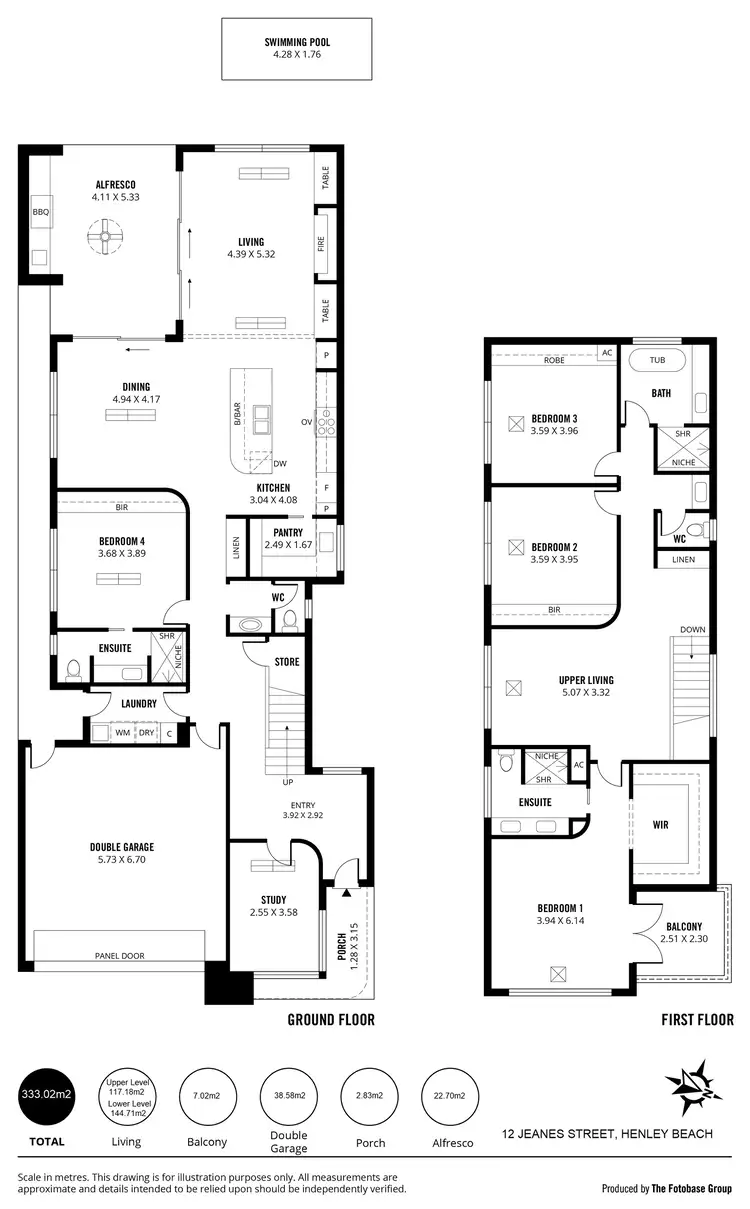 Floorplan of Homely house listing, 12 Jeanes Street, Henley Beach SA 5022