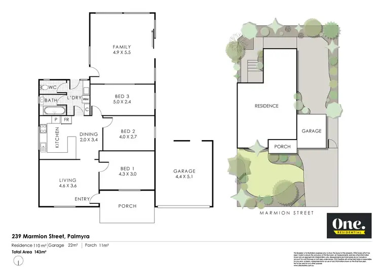 Floorplan of Homely house listing, 239 Marmion Street, Palmyra WA 6157