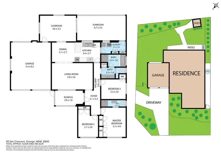 Floorplan of Homely house listing, 30 Ibis Crescent, Orange NSW 2800