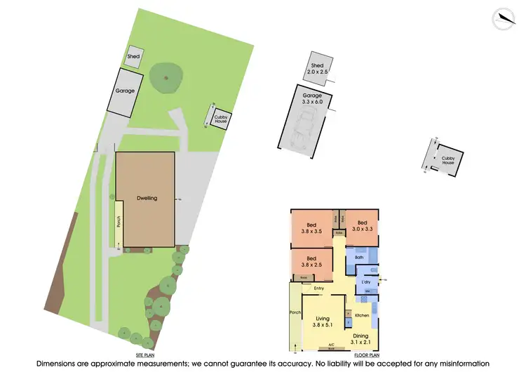 Floorplan of Homely house listing, 1 O'connor road, Knoxfield VIC 3180