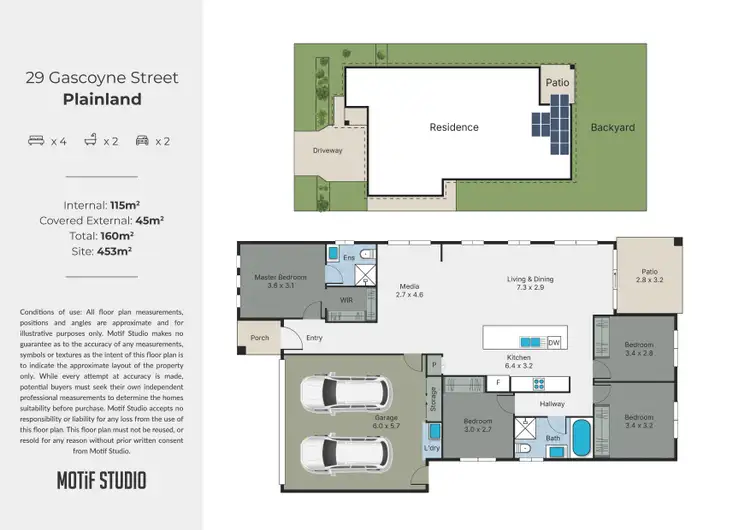 Floorplan of Homely house listing, 29 Gascoyne Street, Plainland QLD 4341