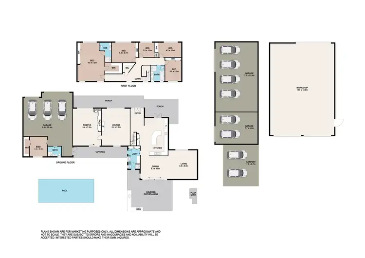 Floorplan of Homely rural property listing, 108 Midson Road, Oakville NSW 2765