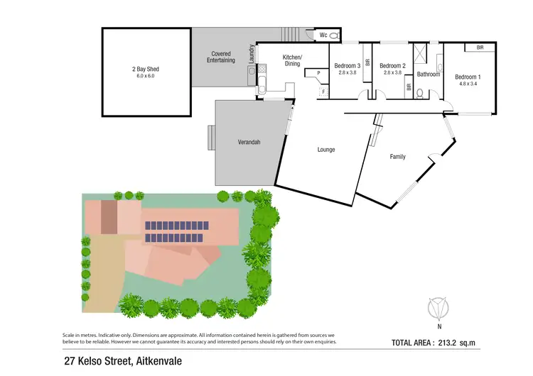 Floorplan of Homely house listing, 27 Kelso Street, Aitkenvale QLD 4814