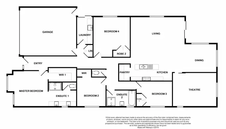 Floorplan of Homely house listing, 12 Galveston Road, Clyde VIC 3978