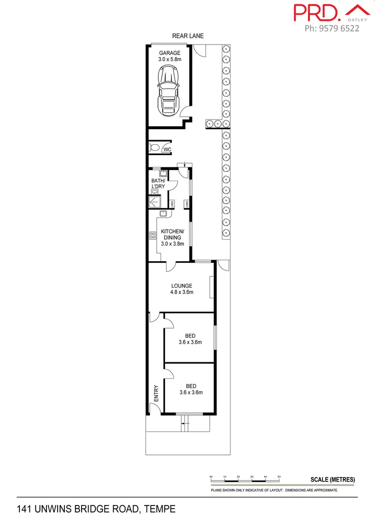 Floorplan of Homely house listing, 141 Unwins Bridge Road, Tempe NSW 2044