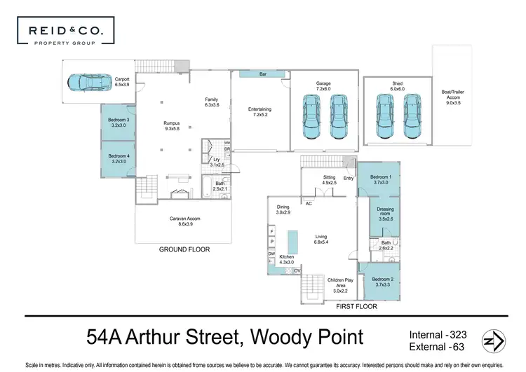 Floorplan of Homely house listing, 54A Arthur Street, Woody Point QLD 4019