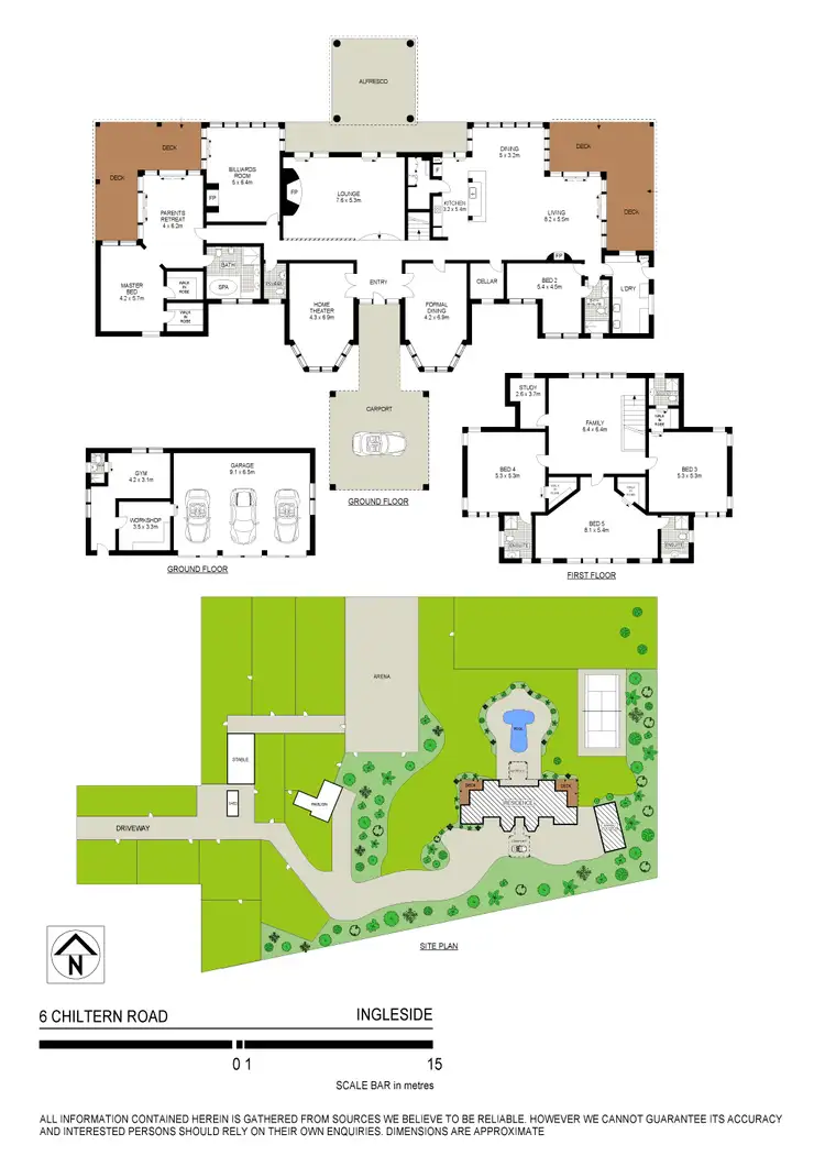 Floorplan of Homely rural property listing, 6 Chiltern Road, Ingleside NSW 2101